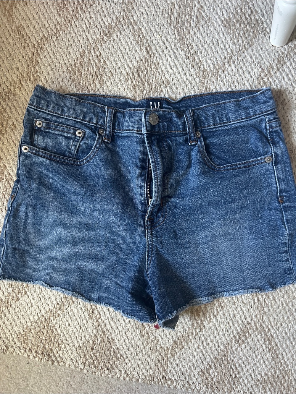 GAP Denim Cutoff Shorts with Frayed Hem